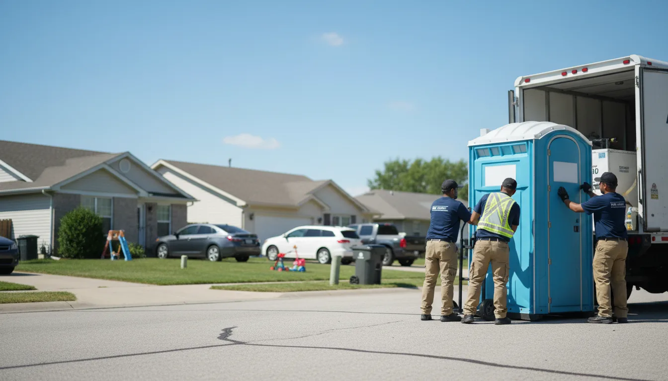 Standard Porta Potty Rentals in Sheldon, MO near me